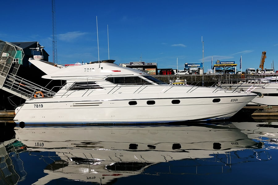 get on a boat in reykjavik Axel rose